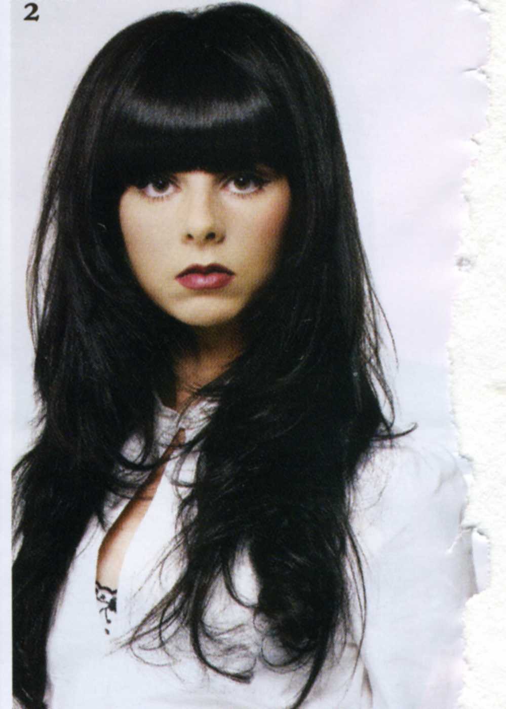 Каскад с челкой 2020