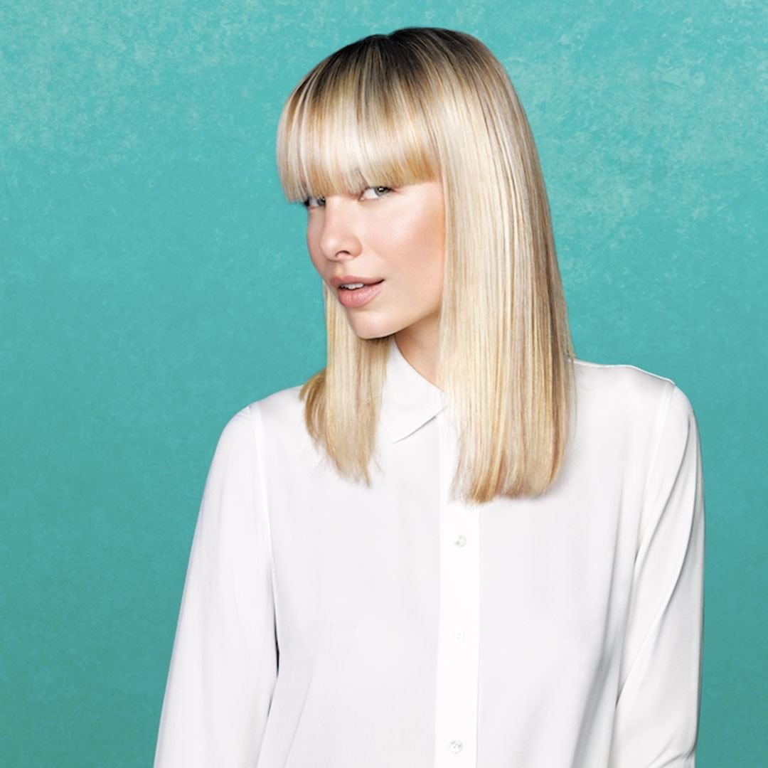 Челка аркой