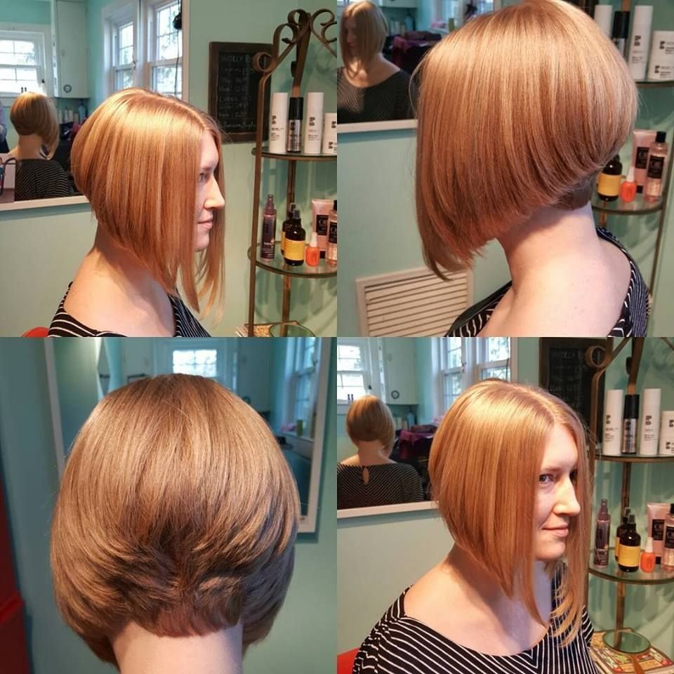 Боб каре с филировкой