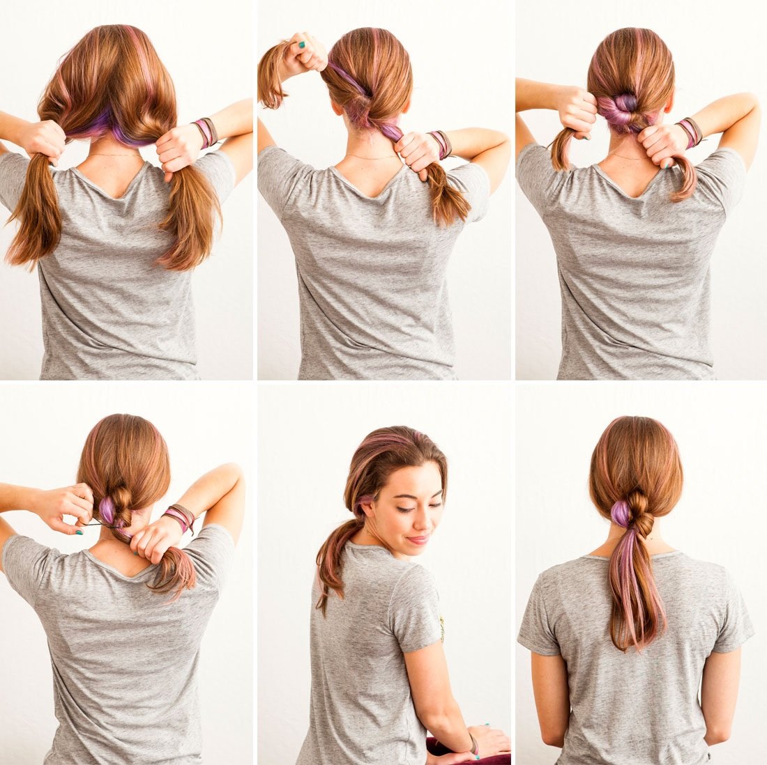 Стрижка самой себе на длинные волосы