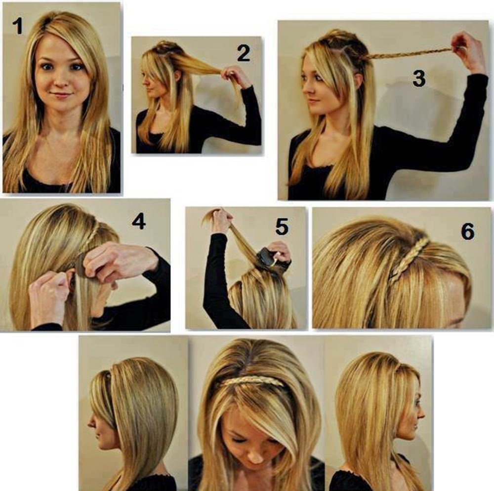 Прическа для фотосессии своими руками