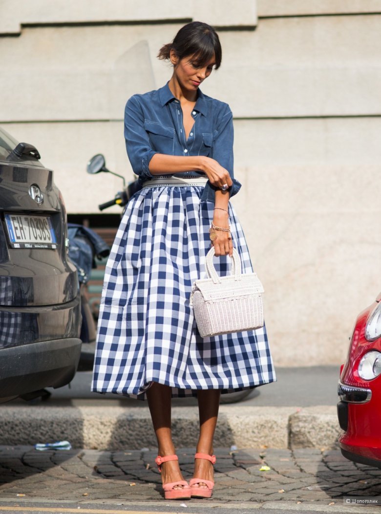 Харадзюку юбка панк