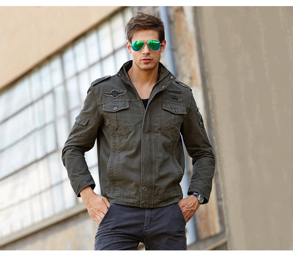 Military m65 Jacket men Style