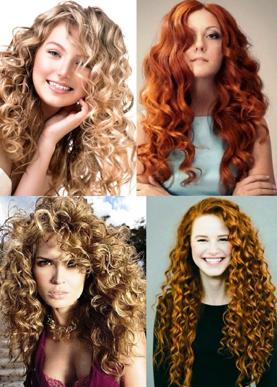 Прикорневая химическая завивка на вьющиеся волосы