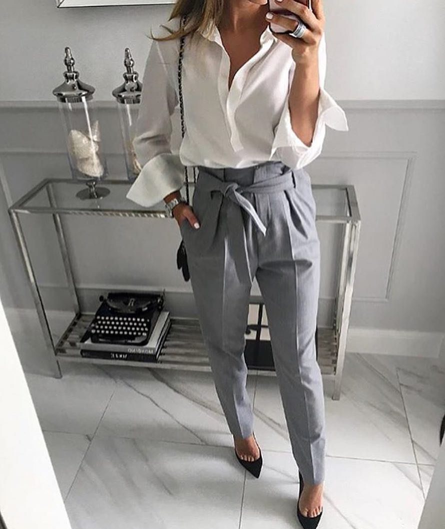 Брюки палаццо outfit