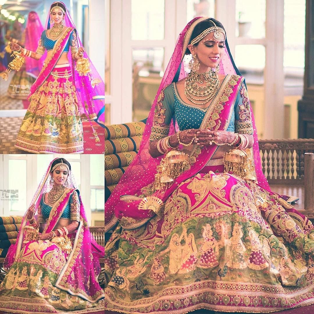 Декольте в индийском стиле