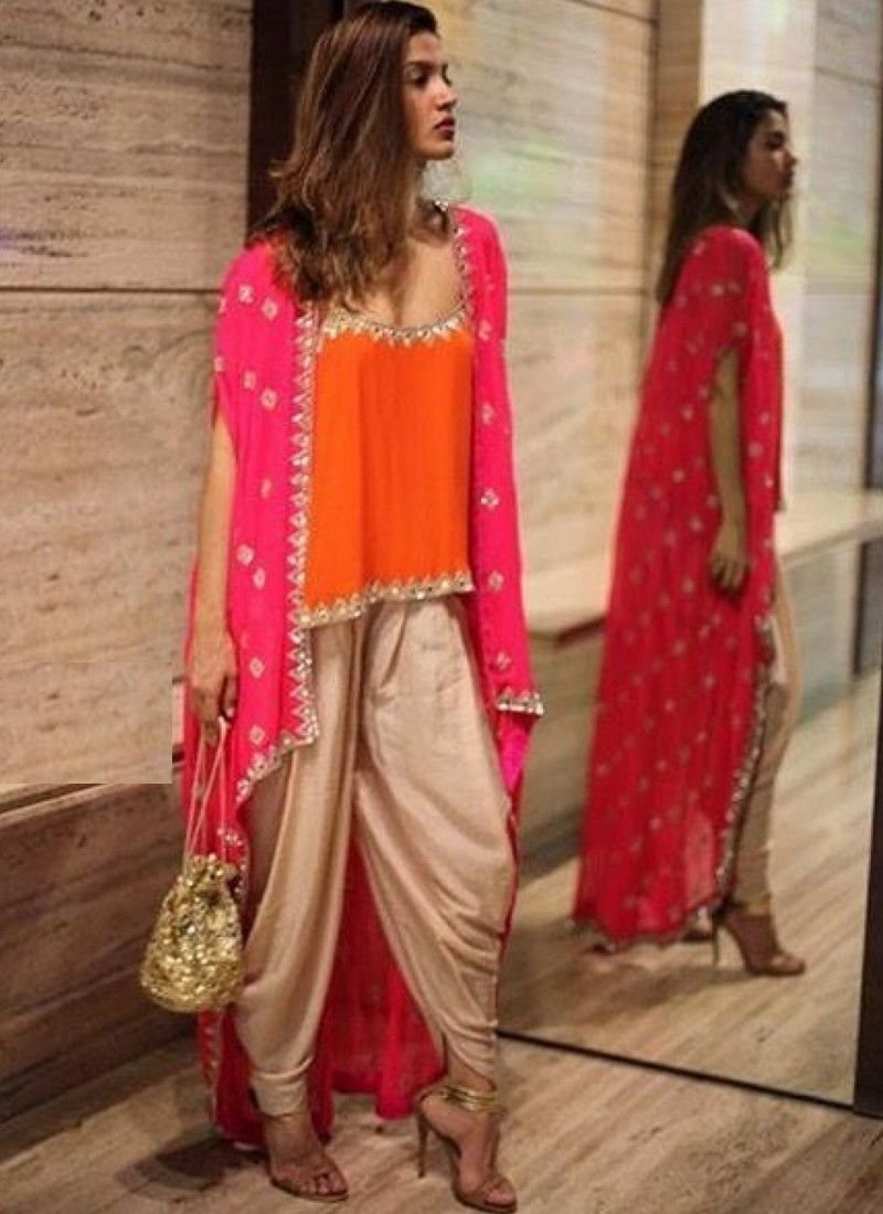 Шальвар камиз красный