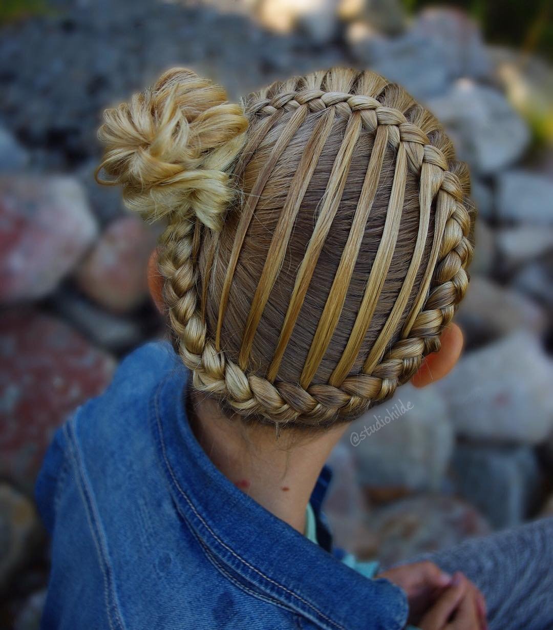 Детские прически с косичками