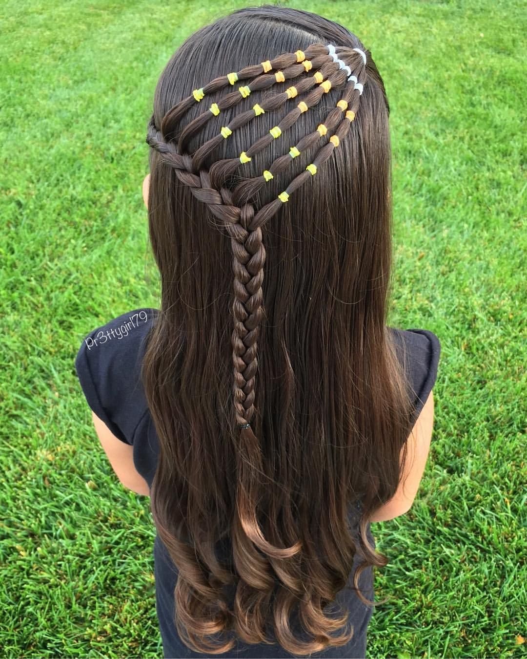 Французские косы для девочек для садика