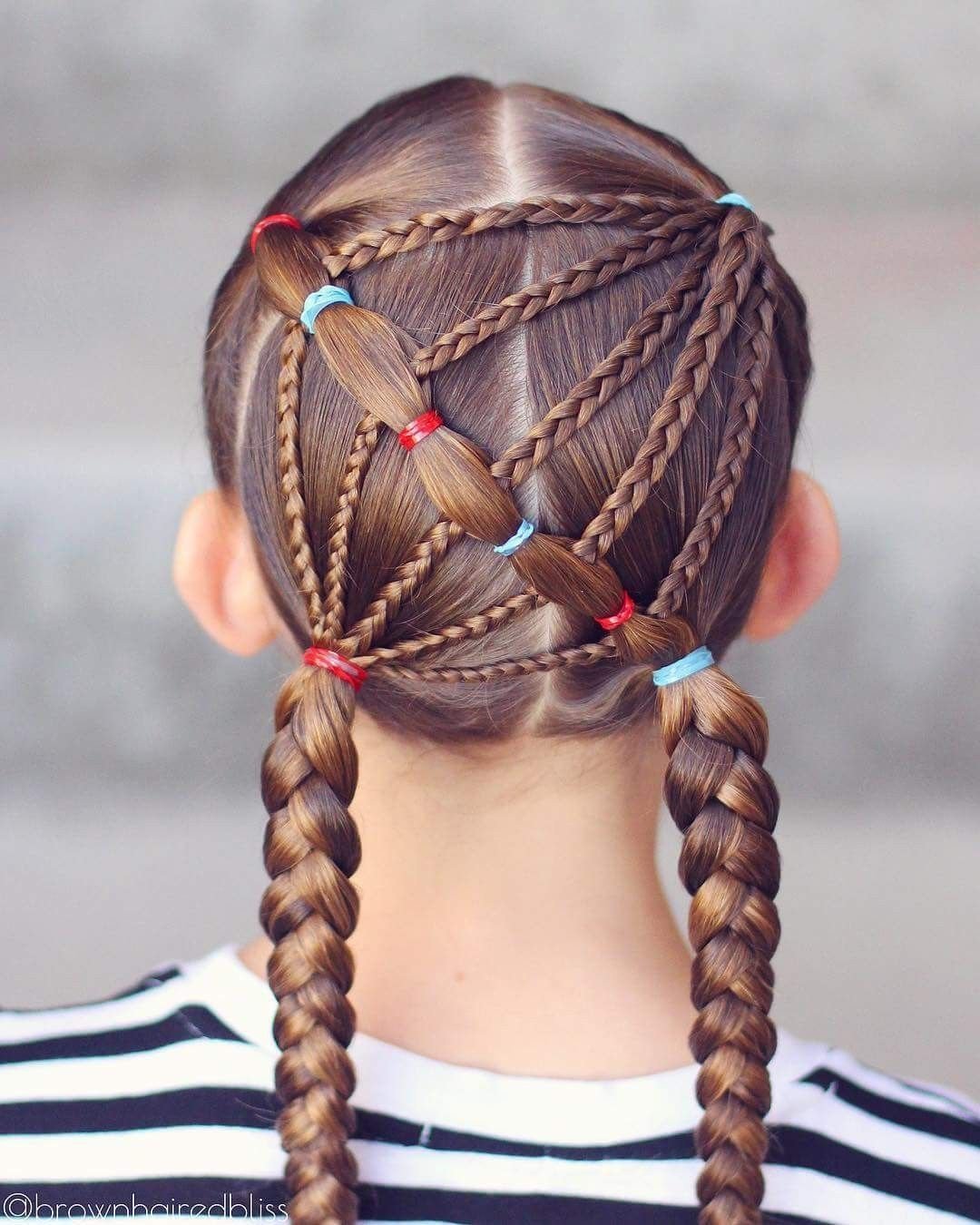 Cool Hairstyles girls Kids short hair Braid short
