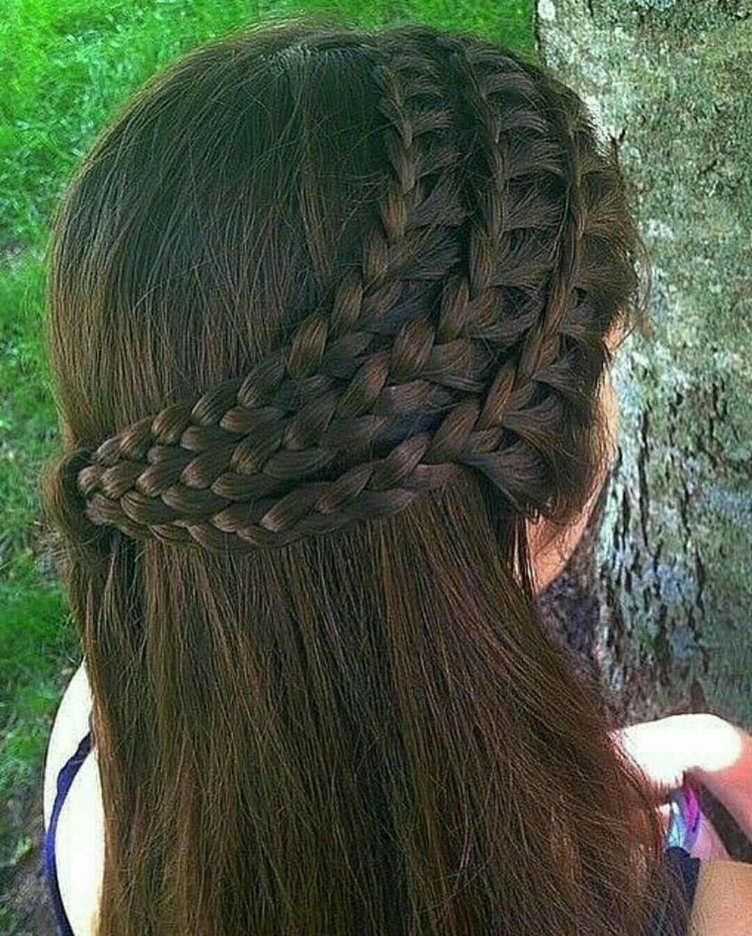 Косички для девочек летом