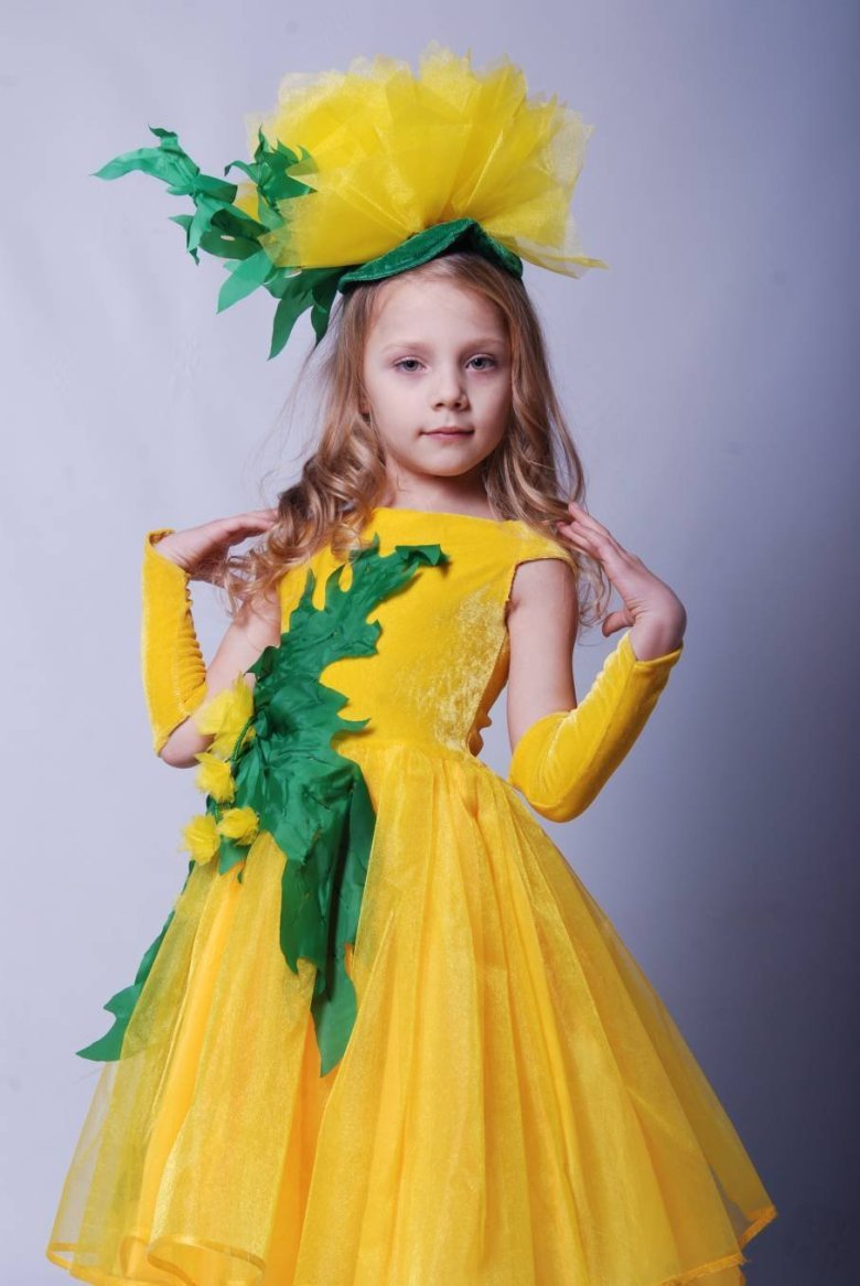 Костюм цветочка для девочки