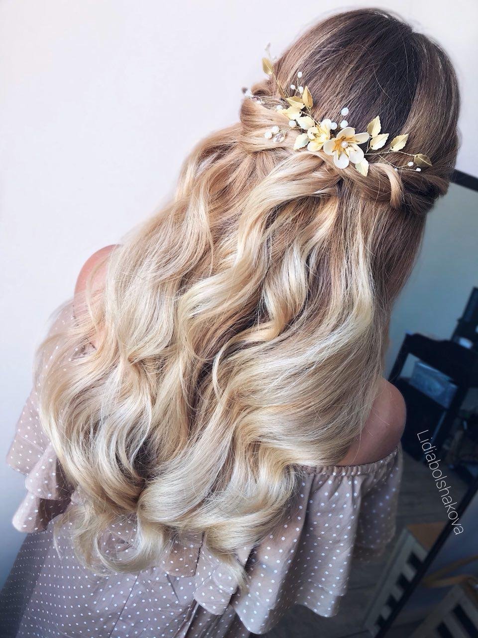 Прическа Дюймовочки