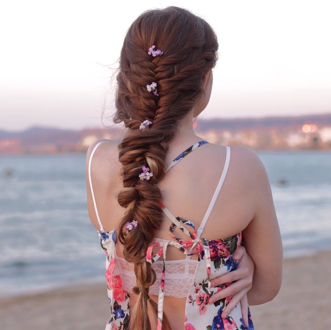 Пляжные прически