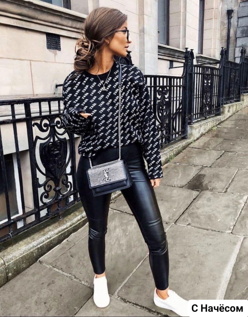 Легинсы со штрипками 2022