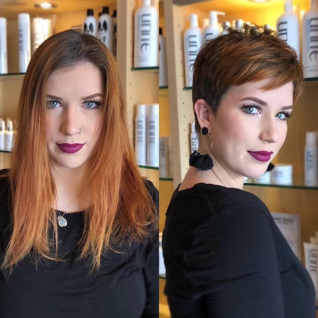 Креативные стрижки женские