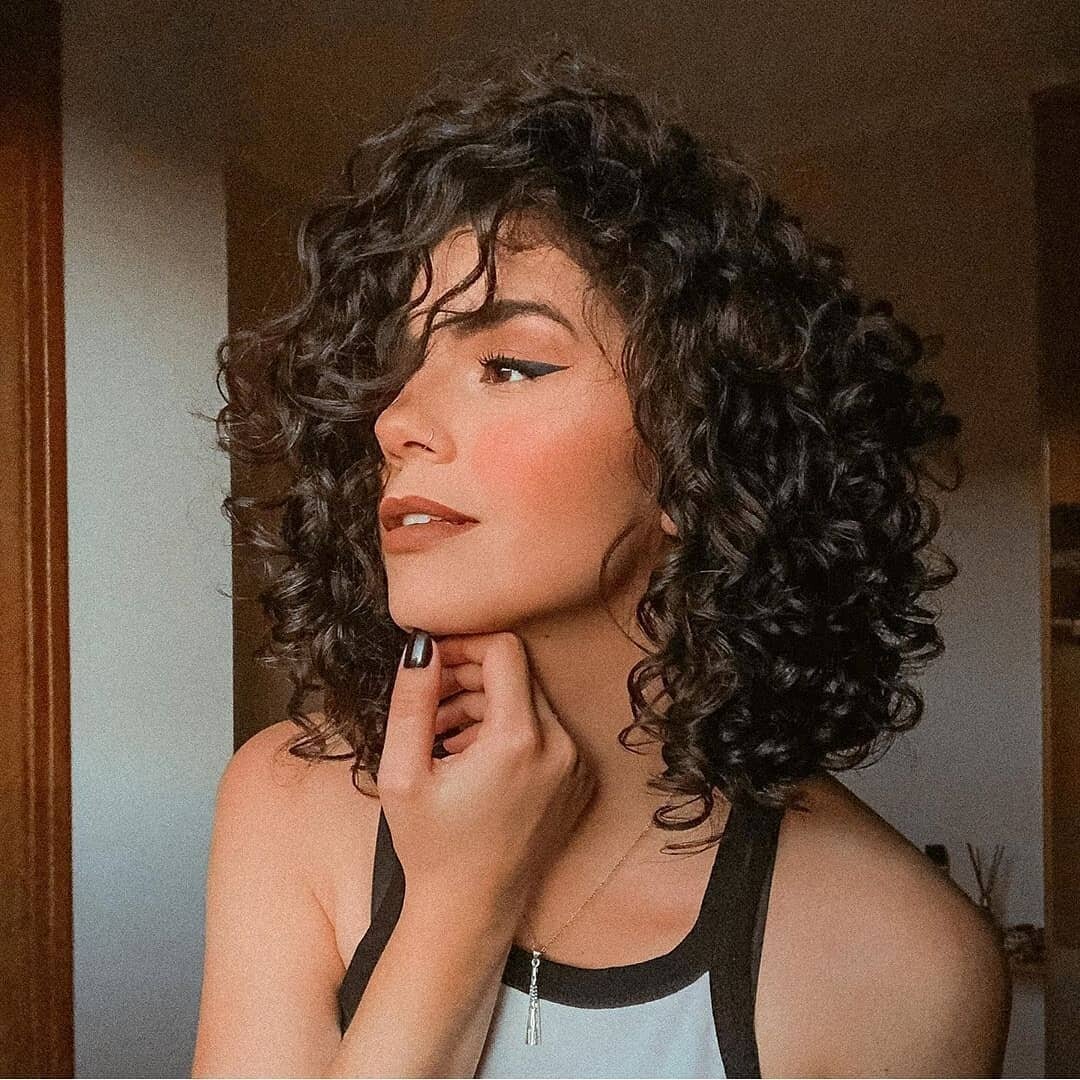 Волнистое каре биозавивка