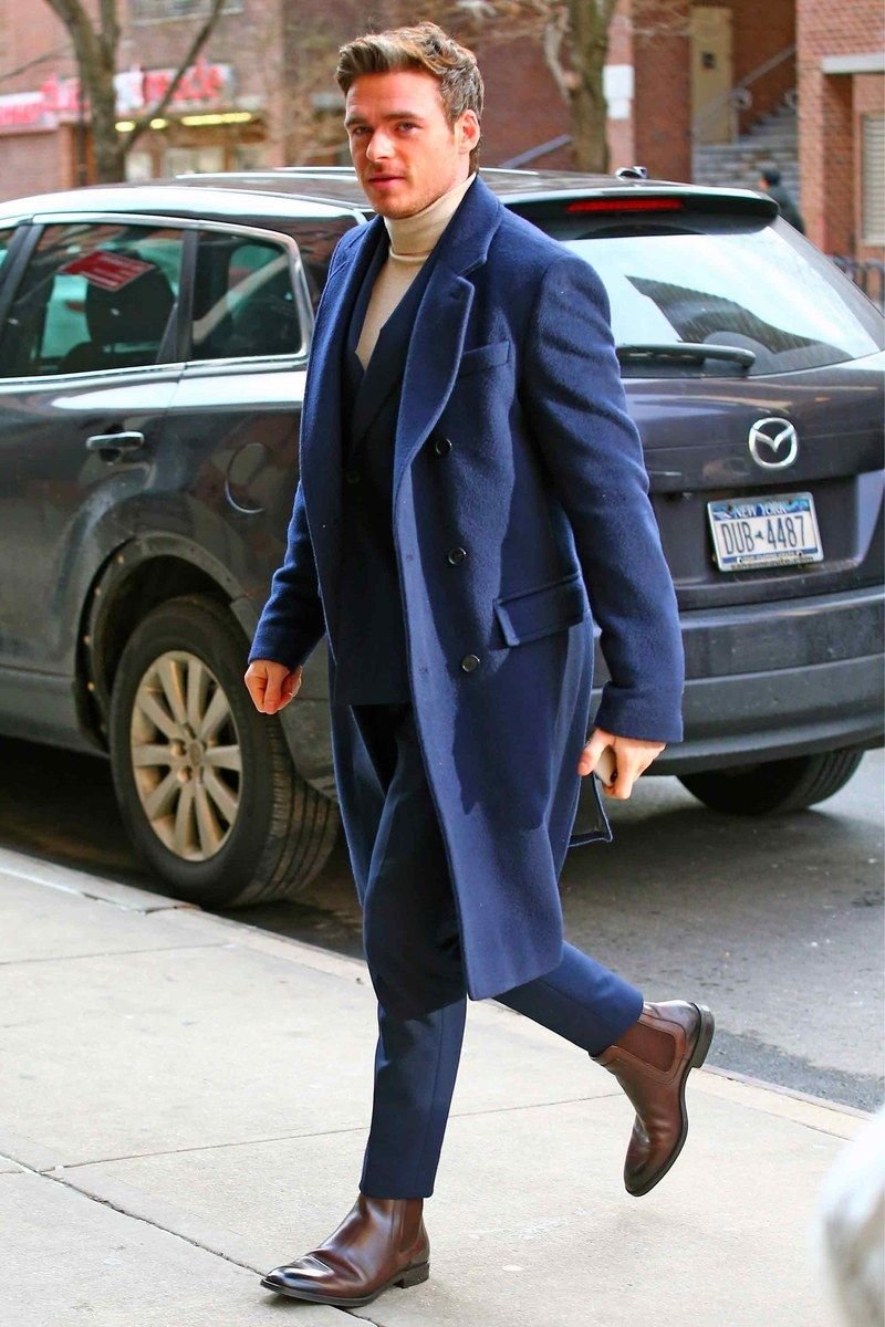 Пальто под джинсы мужские