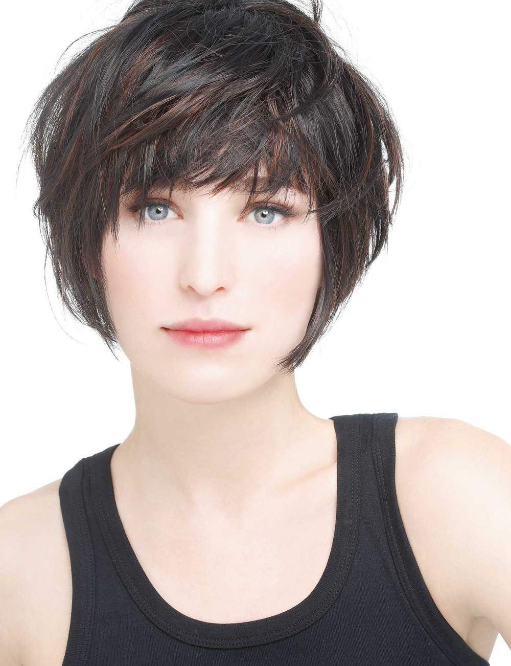 Стрижка итальянка на короткие волосы