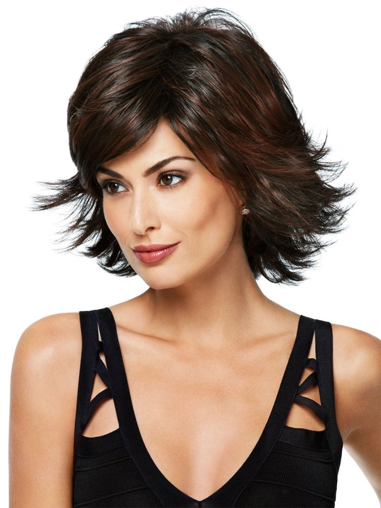 Итальянка стрижка женская на короткие волосы