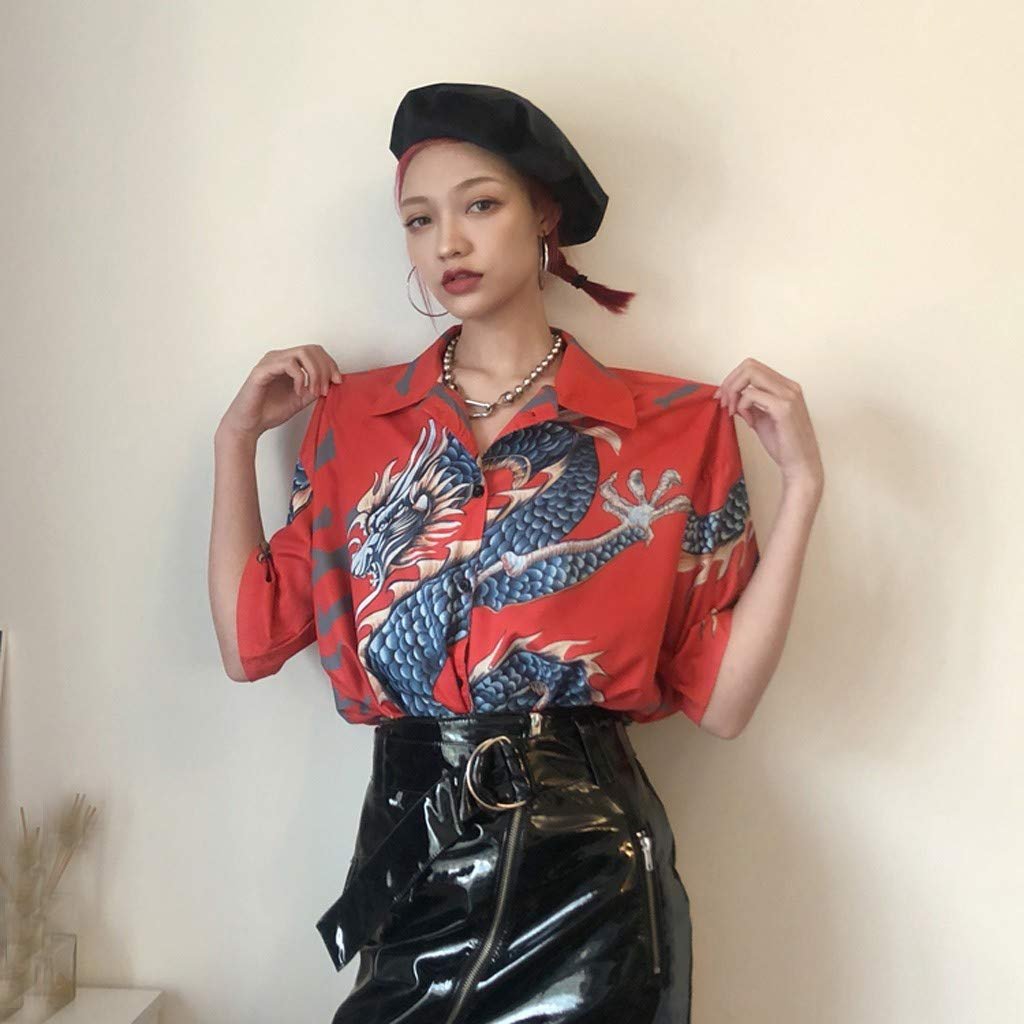 Рубашка в японском стиле