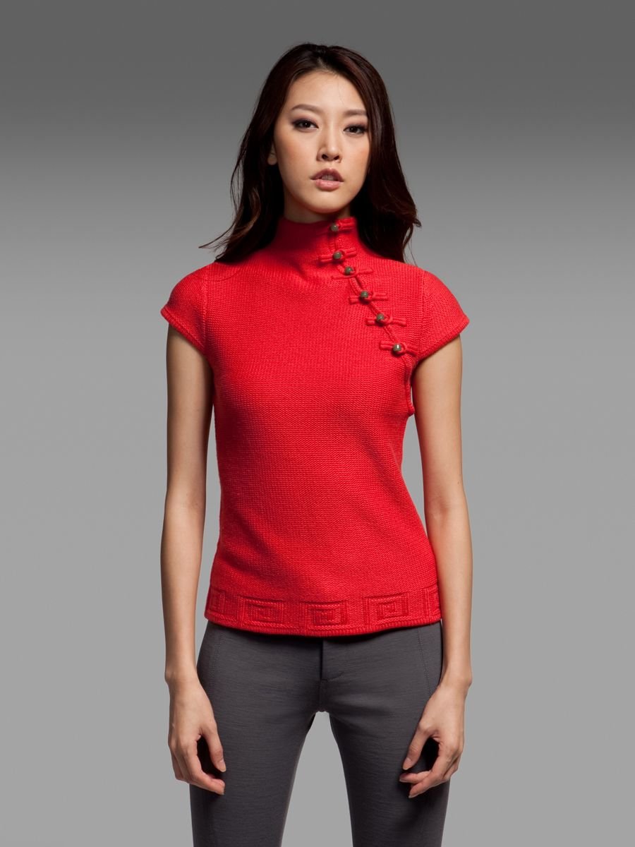 Shanghai Tang топ qipao