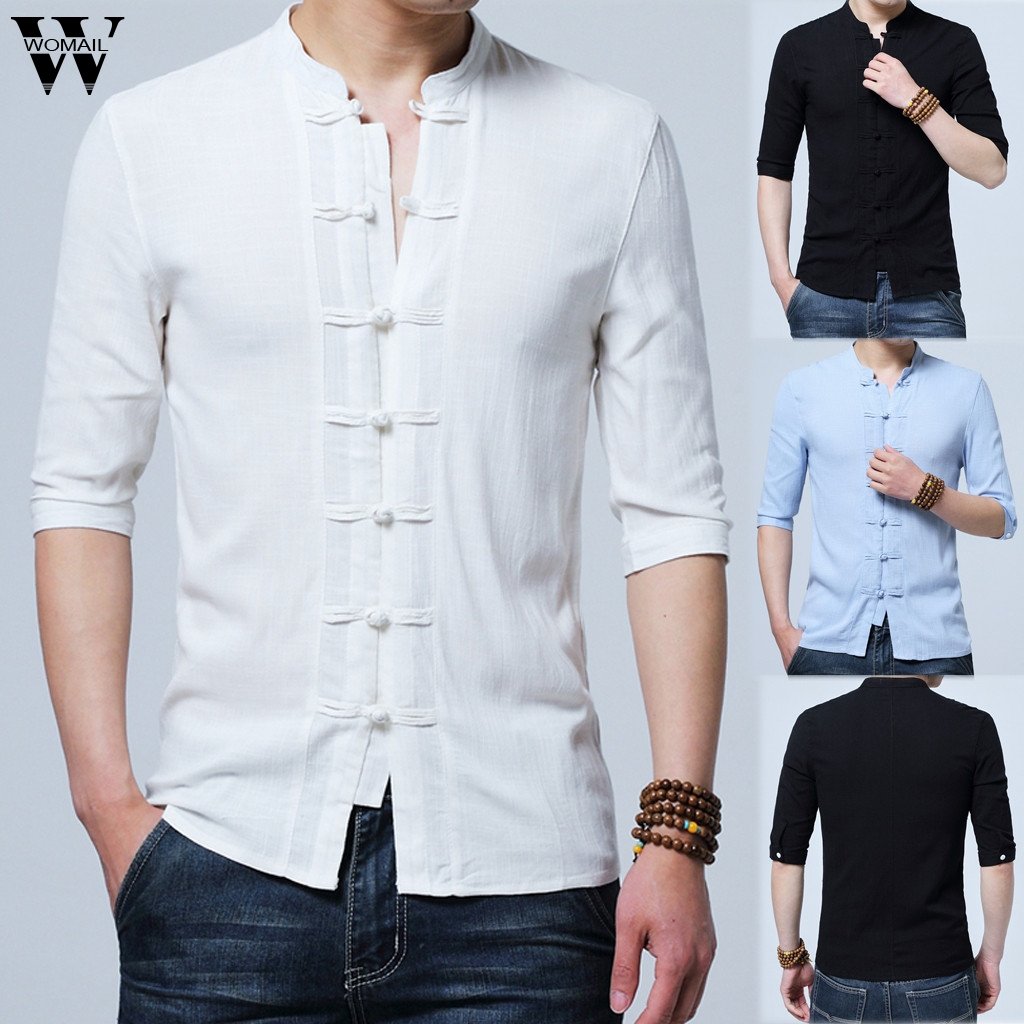 Рубашка без воротника