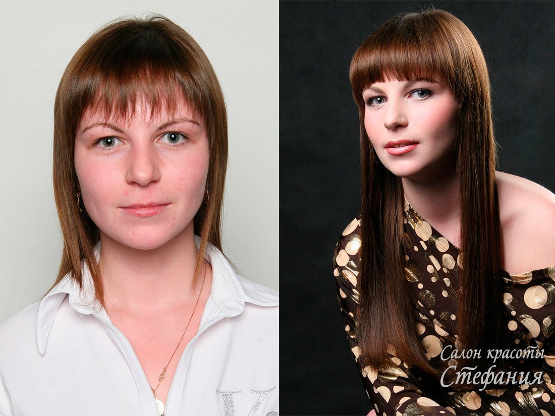 Наращивание челки