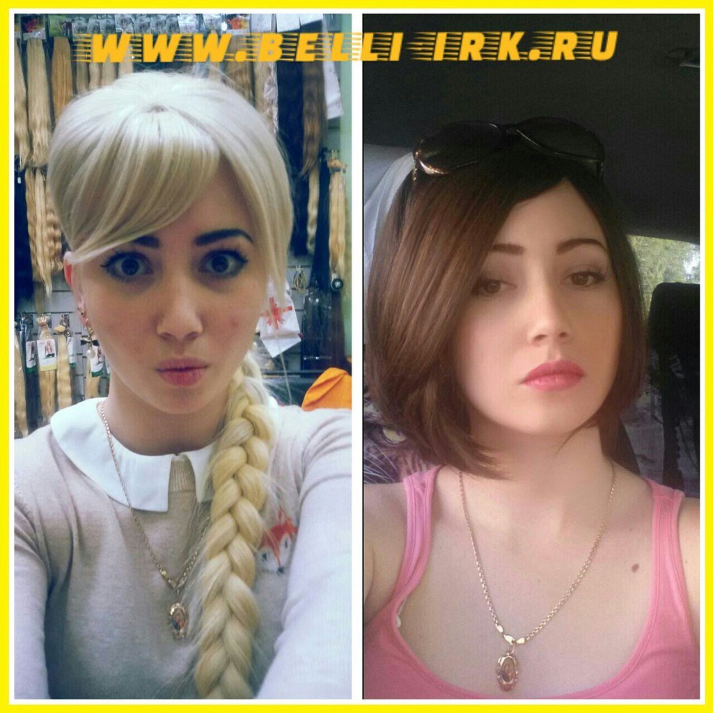 Наращивание челки