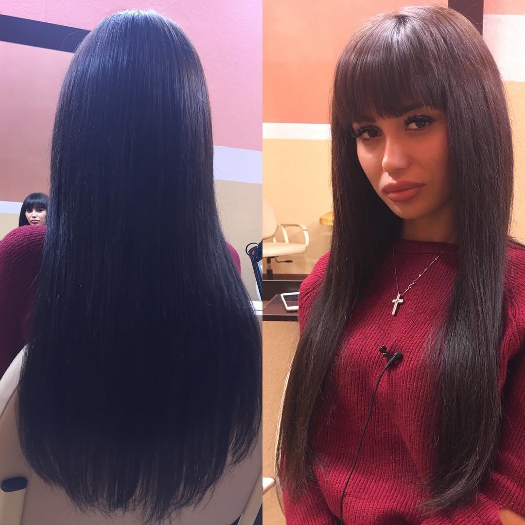 Четкая челка