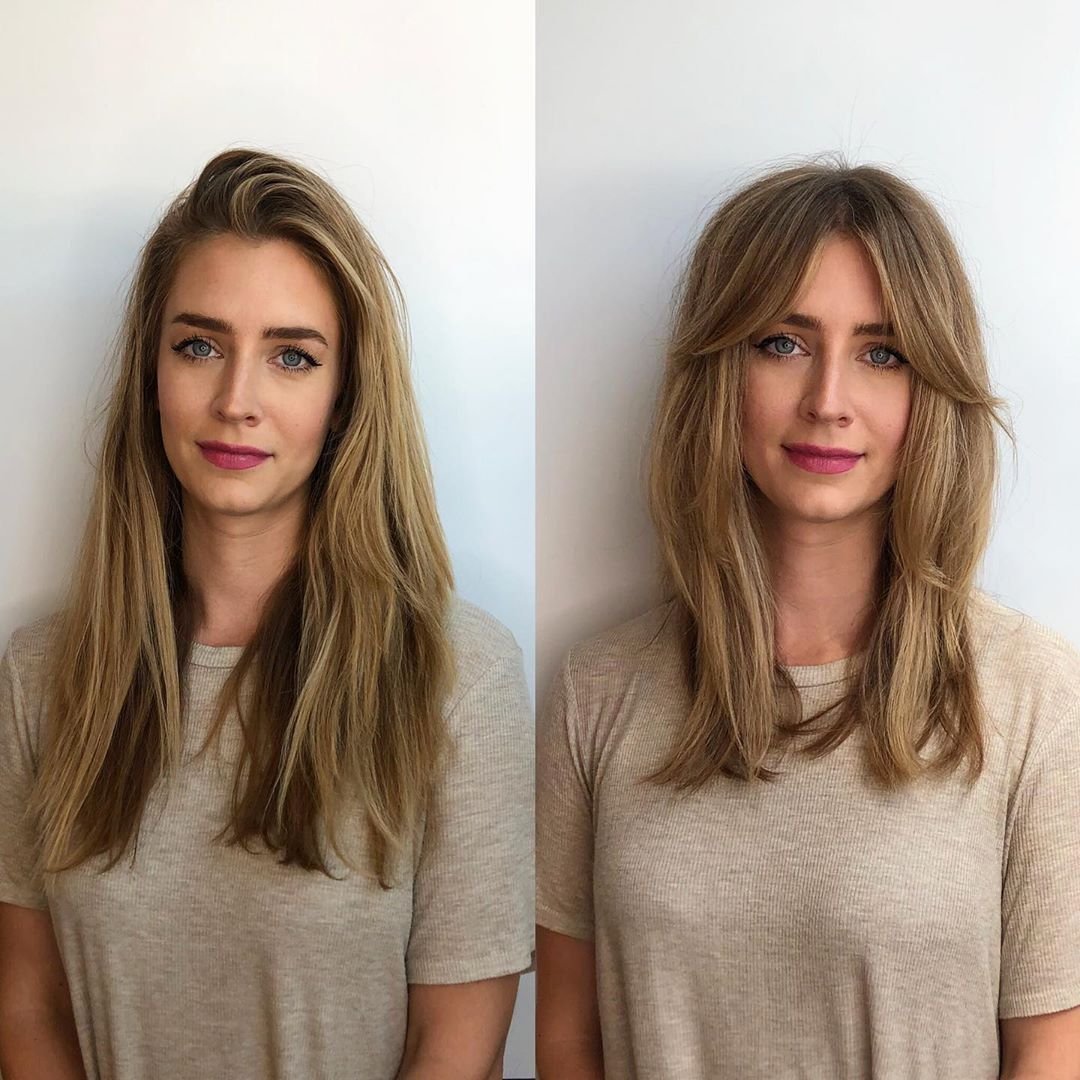 Шатуш балаяж на русые каре