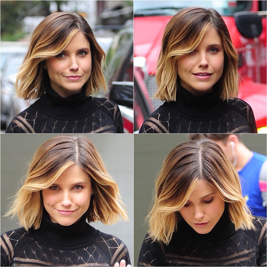 Причёски для треугольного лица женские