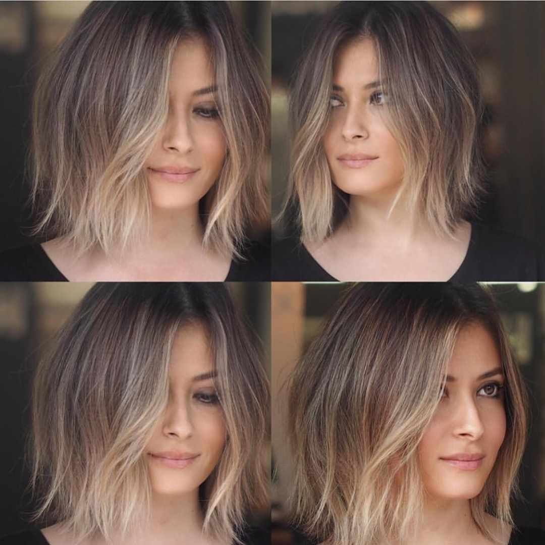 Шатуш балаяж омбре на каре