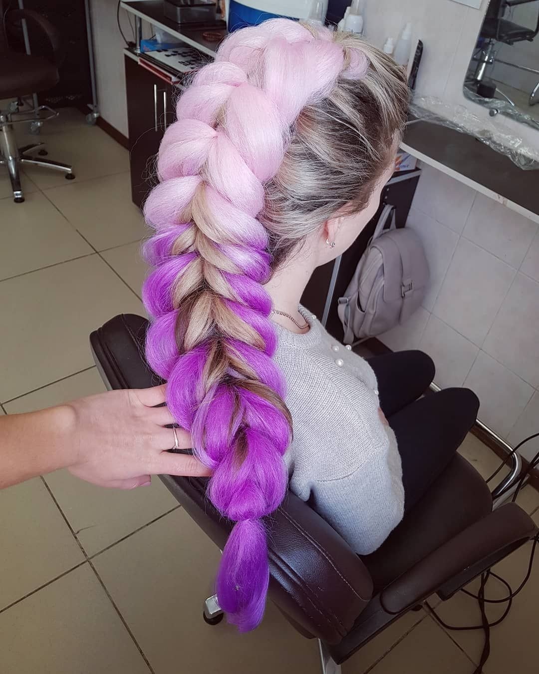 Канекалон 2 косы