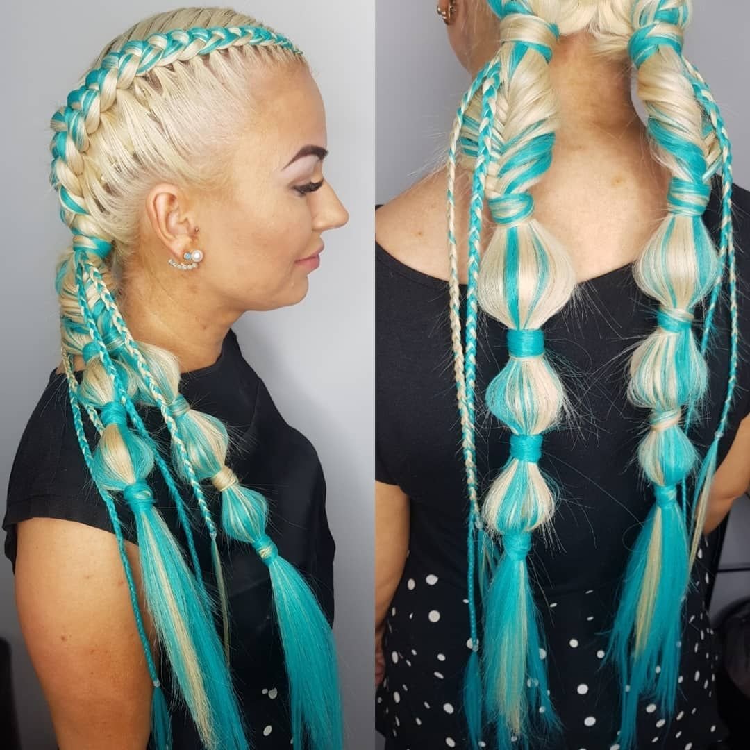 Канекалон в косички брейды