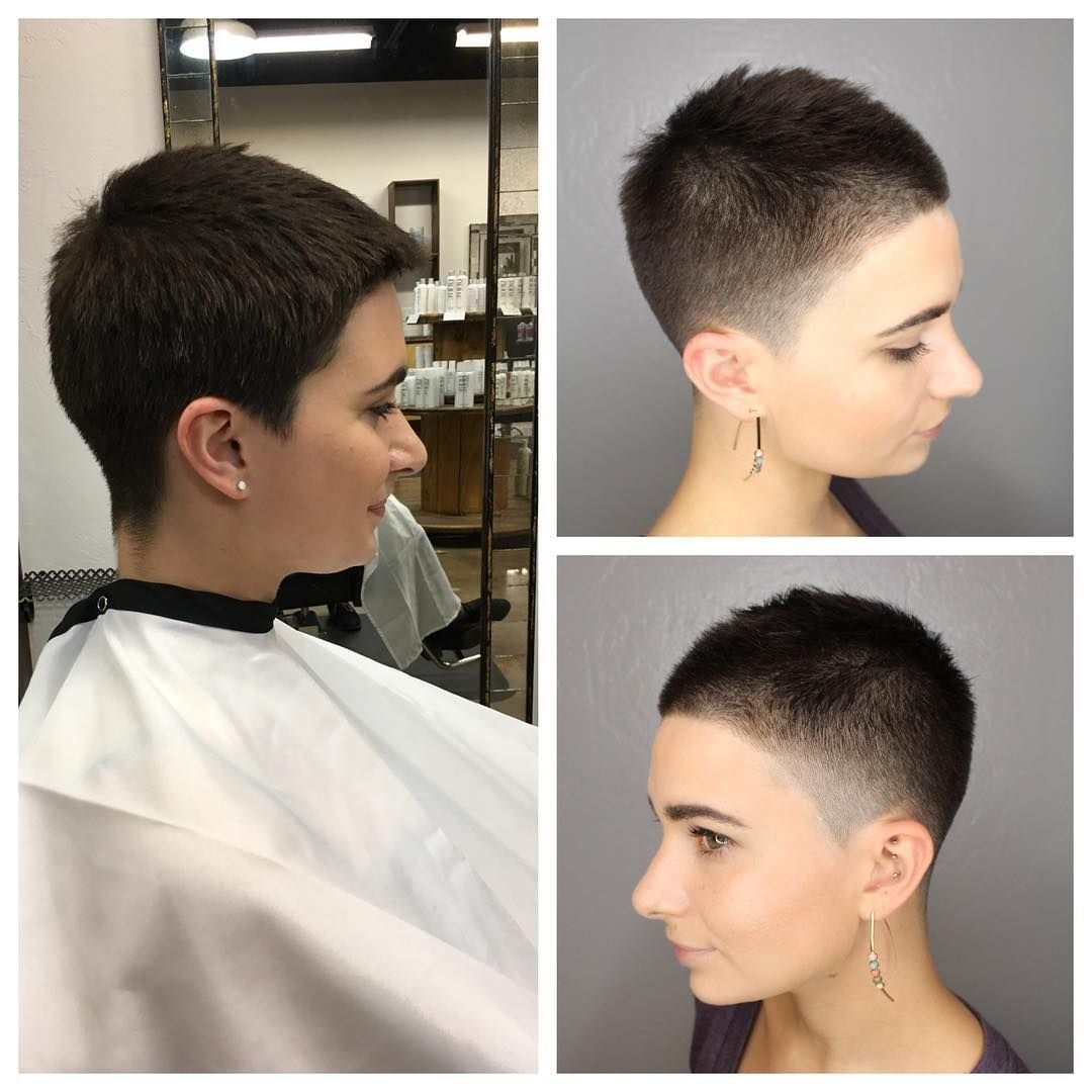 Стрижка полубокс для женщин