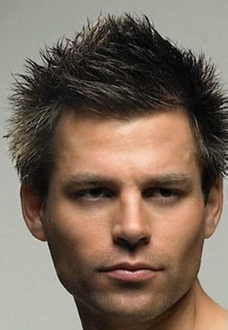 Стрижка Ёжик мужская