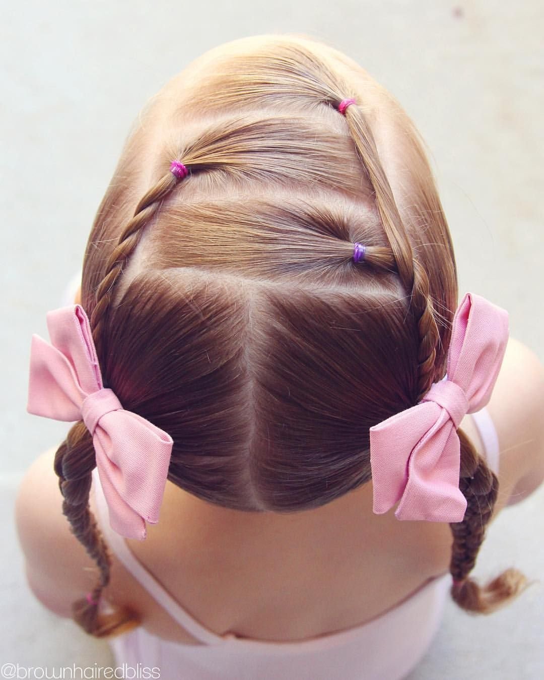 Причёски на короткие волосы для девочек 5 лет
