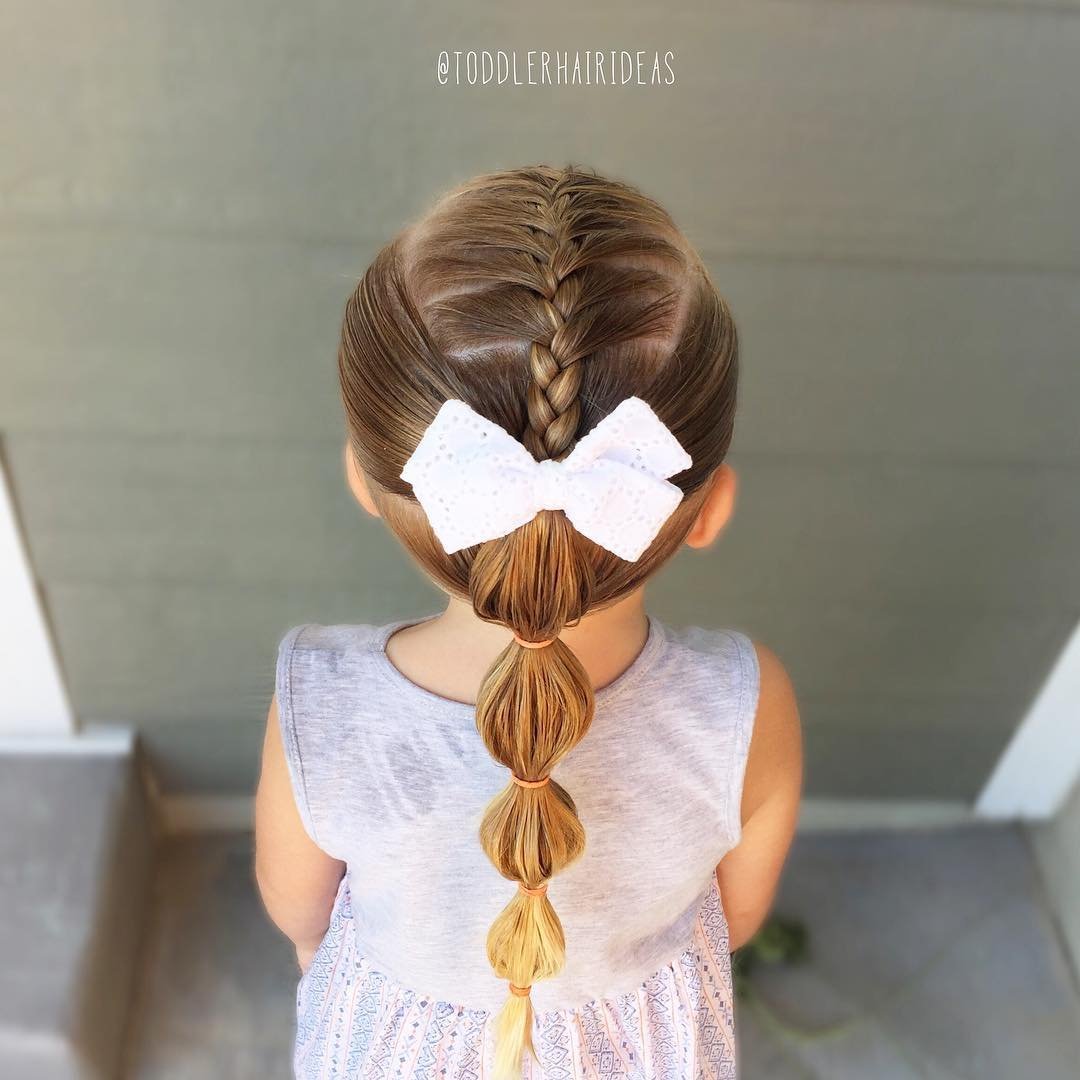 Прически детям в школу на каждый день