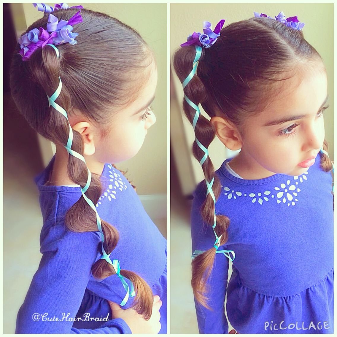 Красивые прически для девочек несложные