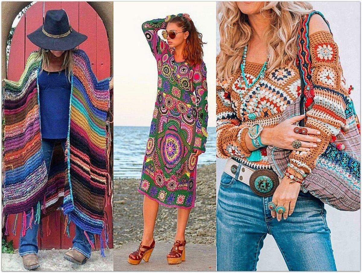 Джемпер крючком Энди Багус