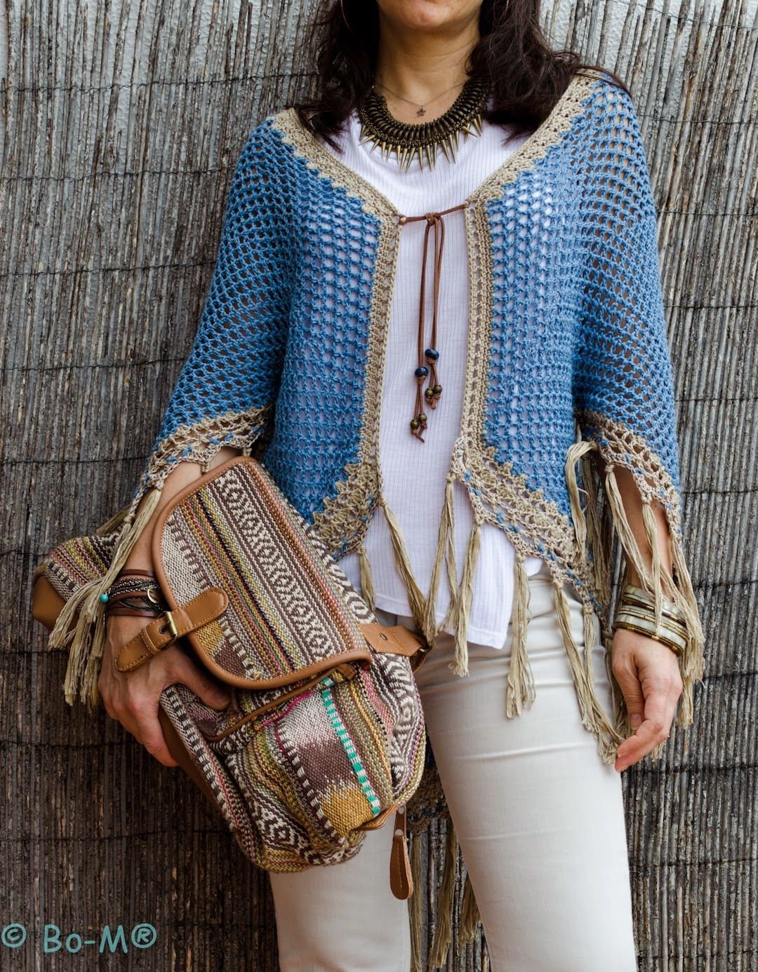 Бохо стиль вязаные вещи