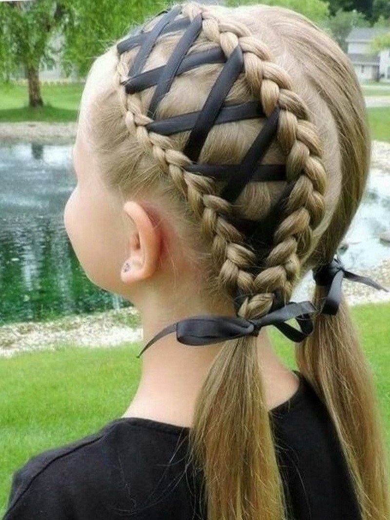 Прически пошагово косы