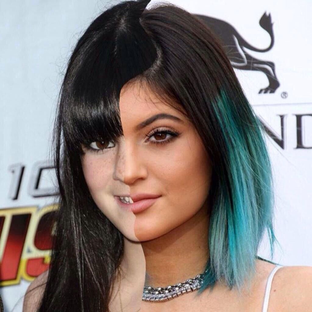 Девушка с белыми волосами