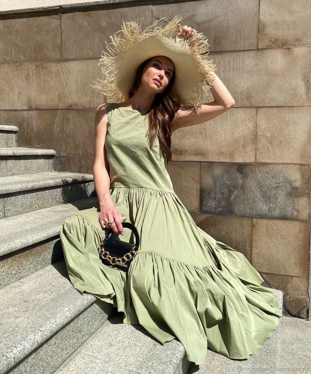 Фисташковые платья подружек невесты