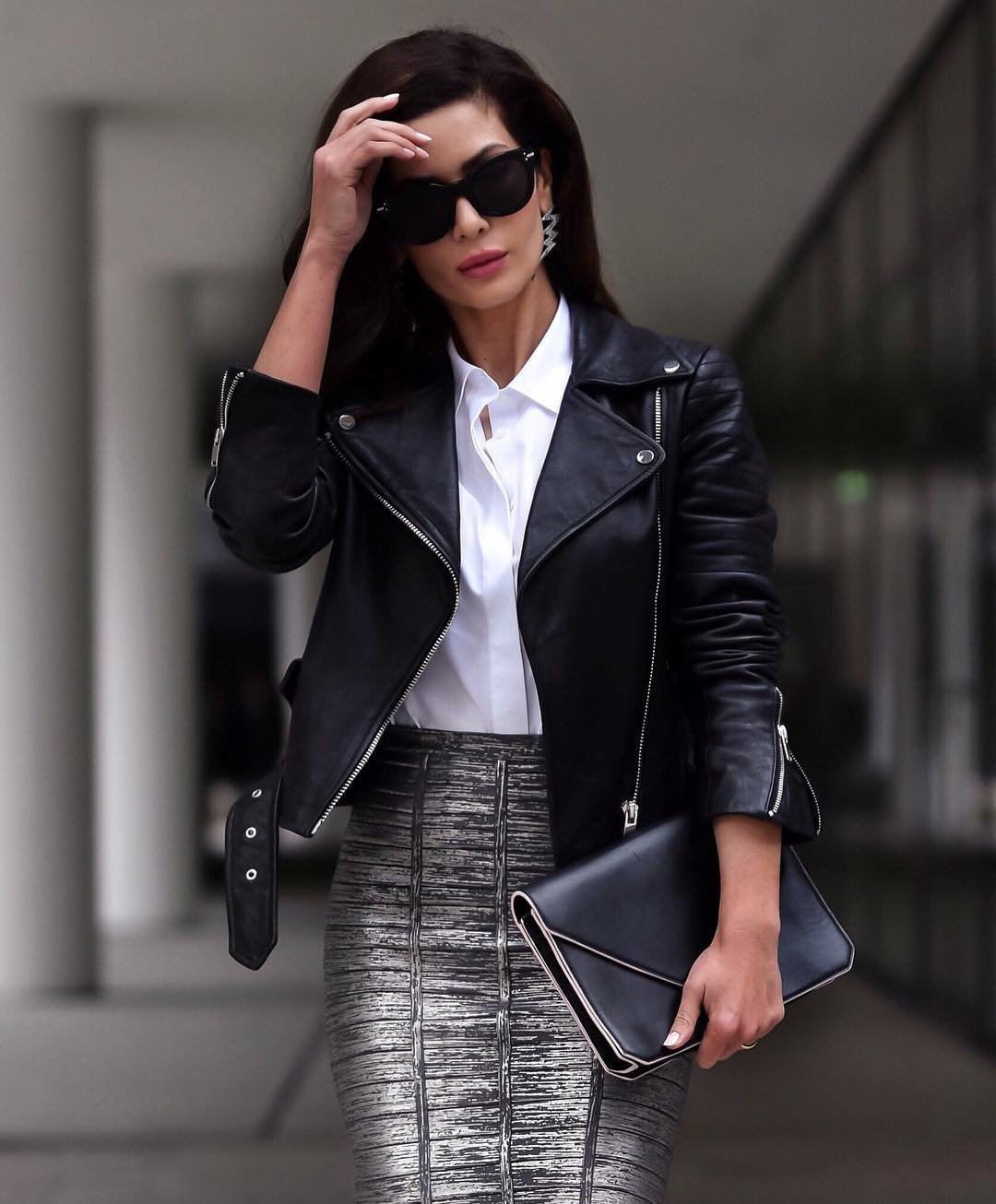 Стильные образы с косухой