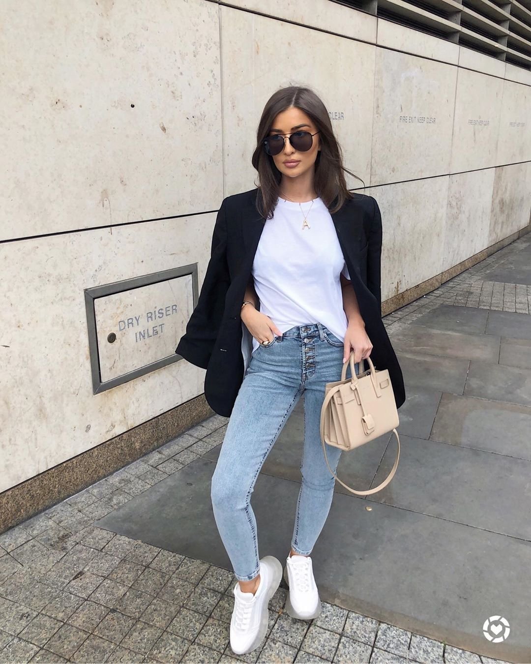 Джинсы и ботильоны