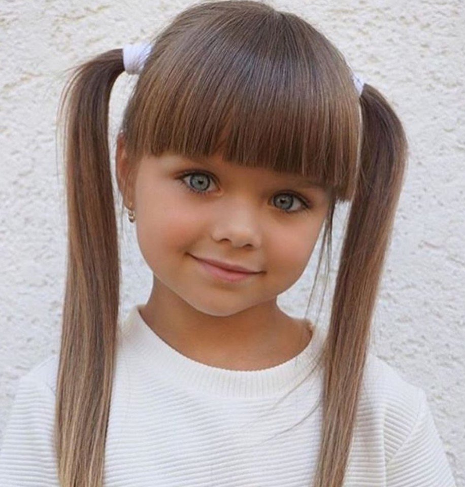 Челка у детей