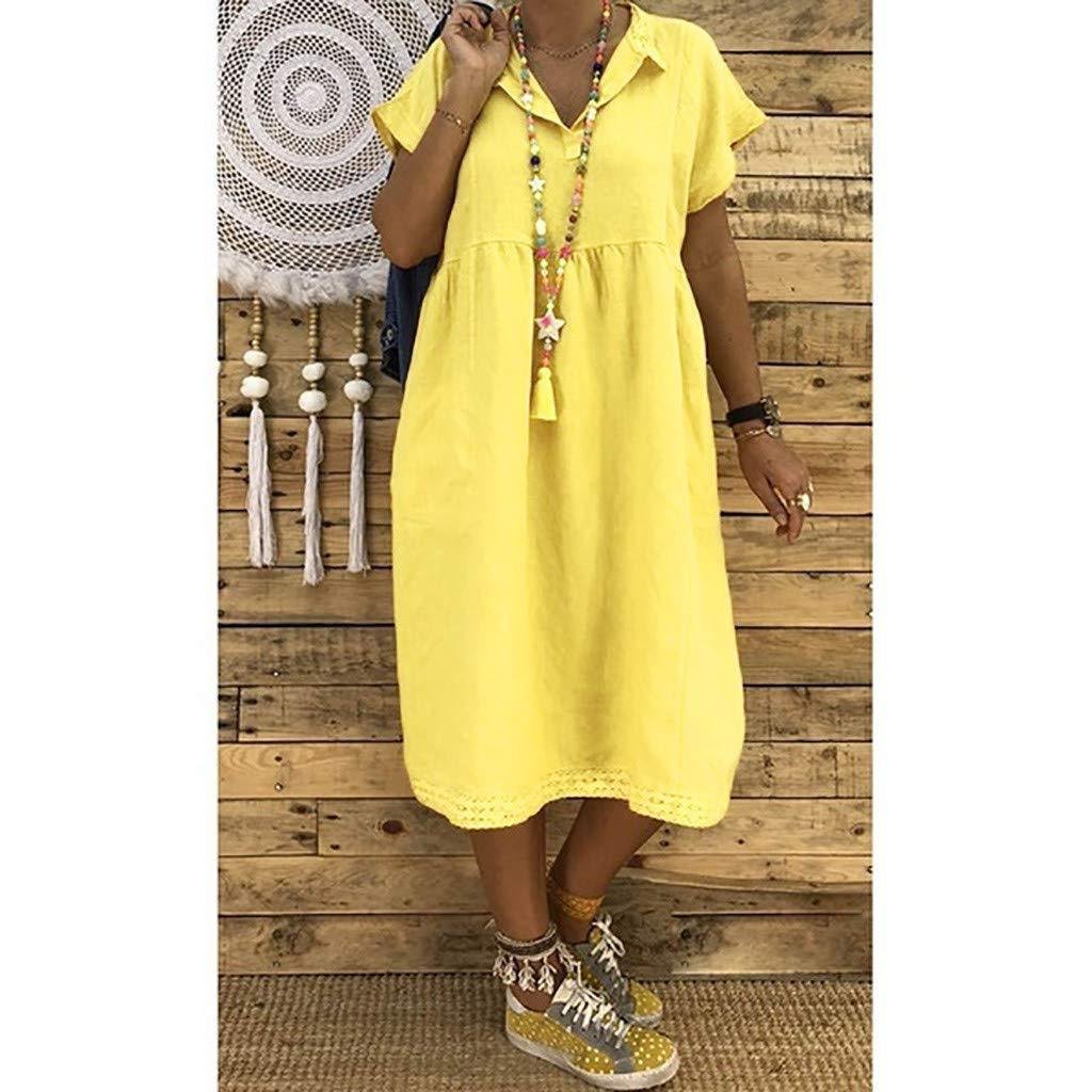 Модные льняные платья