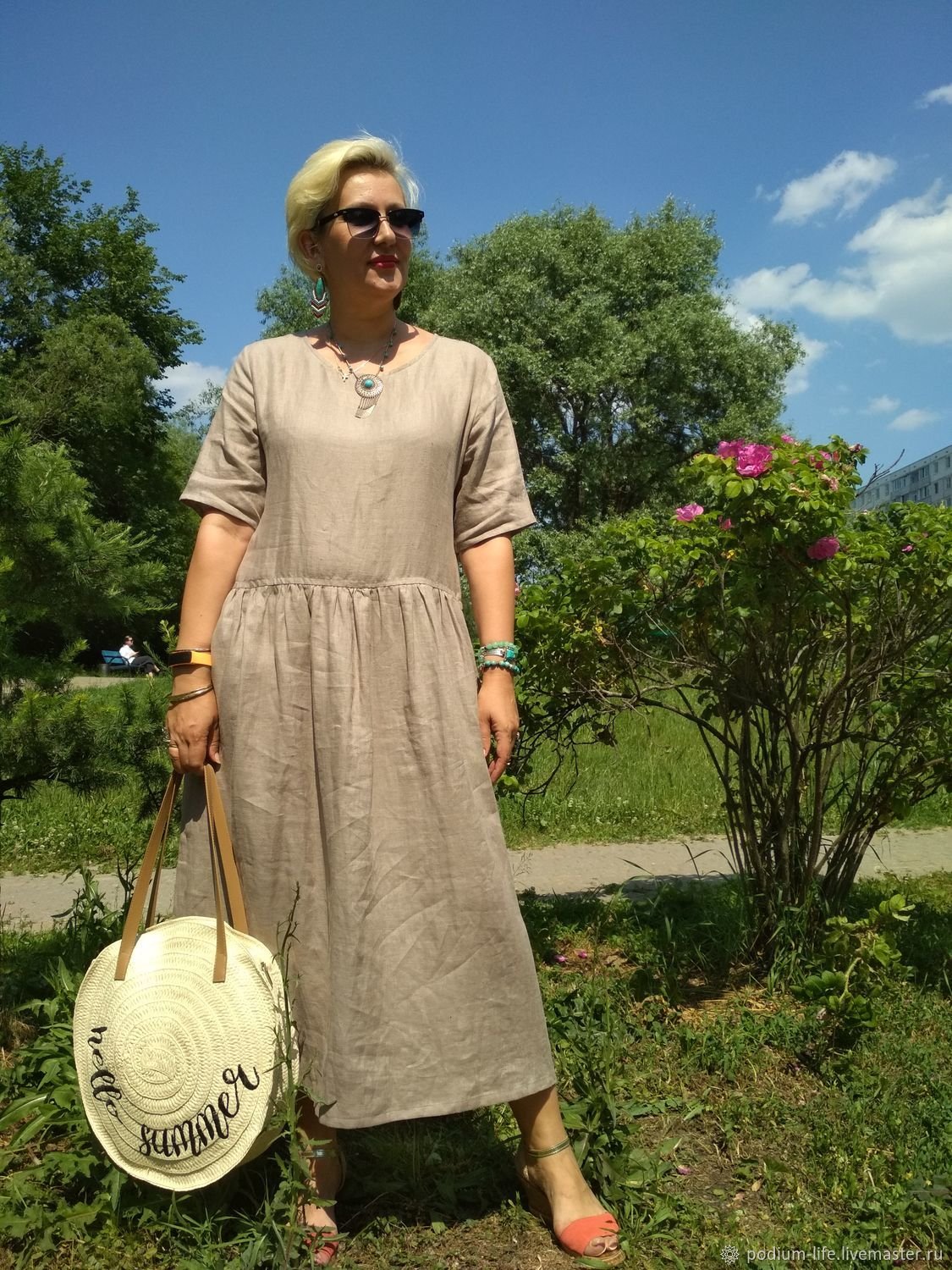 Туника MUXIN-928 бохо-стиль